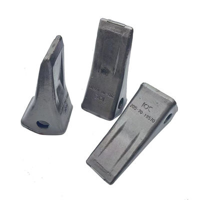 Kleine Löffelbagger-Eimer-Zähne 61N8-31310 61QA-31310 61QA-31320 61Q6-31320 2713-9038