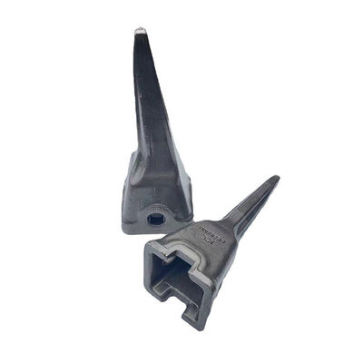 Hohe Löffelbagger-Felsen-Zähne Digger Bucket Parts der Starrheits-47-52HRC
