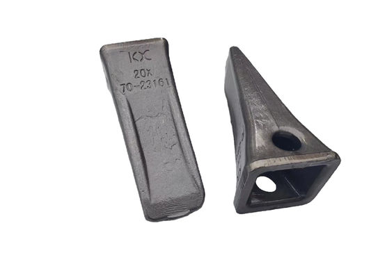 Kobelco-Reihe schmiedete weltbewegende Maschinerie-Ersatzteile der Eimer-Zahn-20X-70-23161