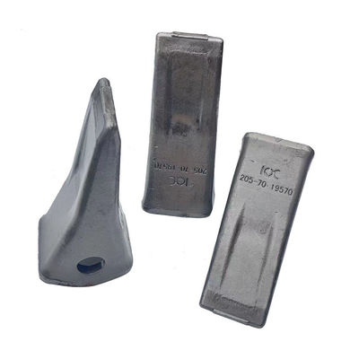 Nicht rostendes geschmiedetes Digger Bucket Teeth Construction Machine-Teile Soem nahm an