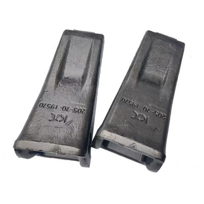 Nicht rostendes geschmiedetes Digger Bucket Teeth Construction Machine-Teile Soem nahm an