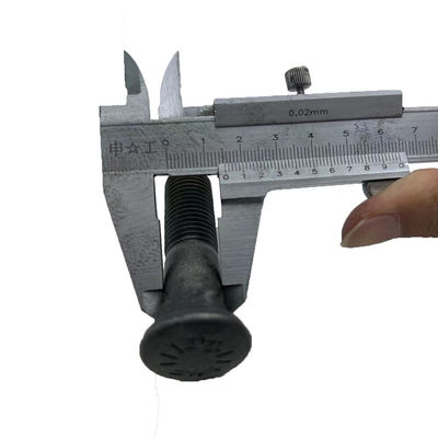 Hohe waagerecht ausgerichteter Bagger Track Pad Bolts tragen der Haltbarkeits-12,9 das Widerstehen